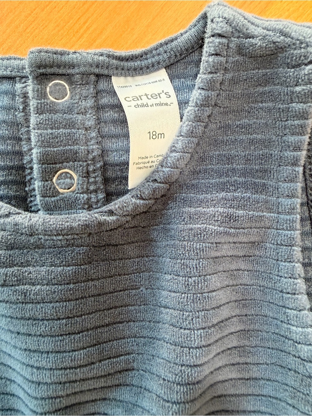 2 Piece adidas Baby Jumpsuit and Carter - Picture 4 of 4